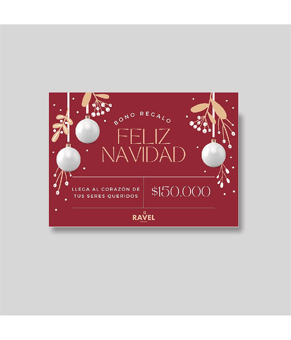 BONO DE REGALO150