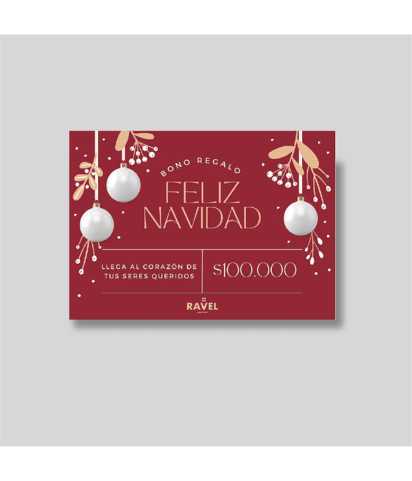 BONO DE REGALO