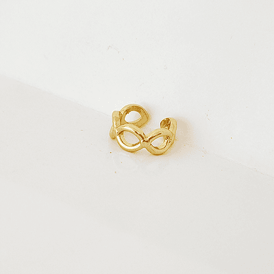 EARCUFF INFINITO DORADO