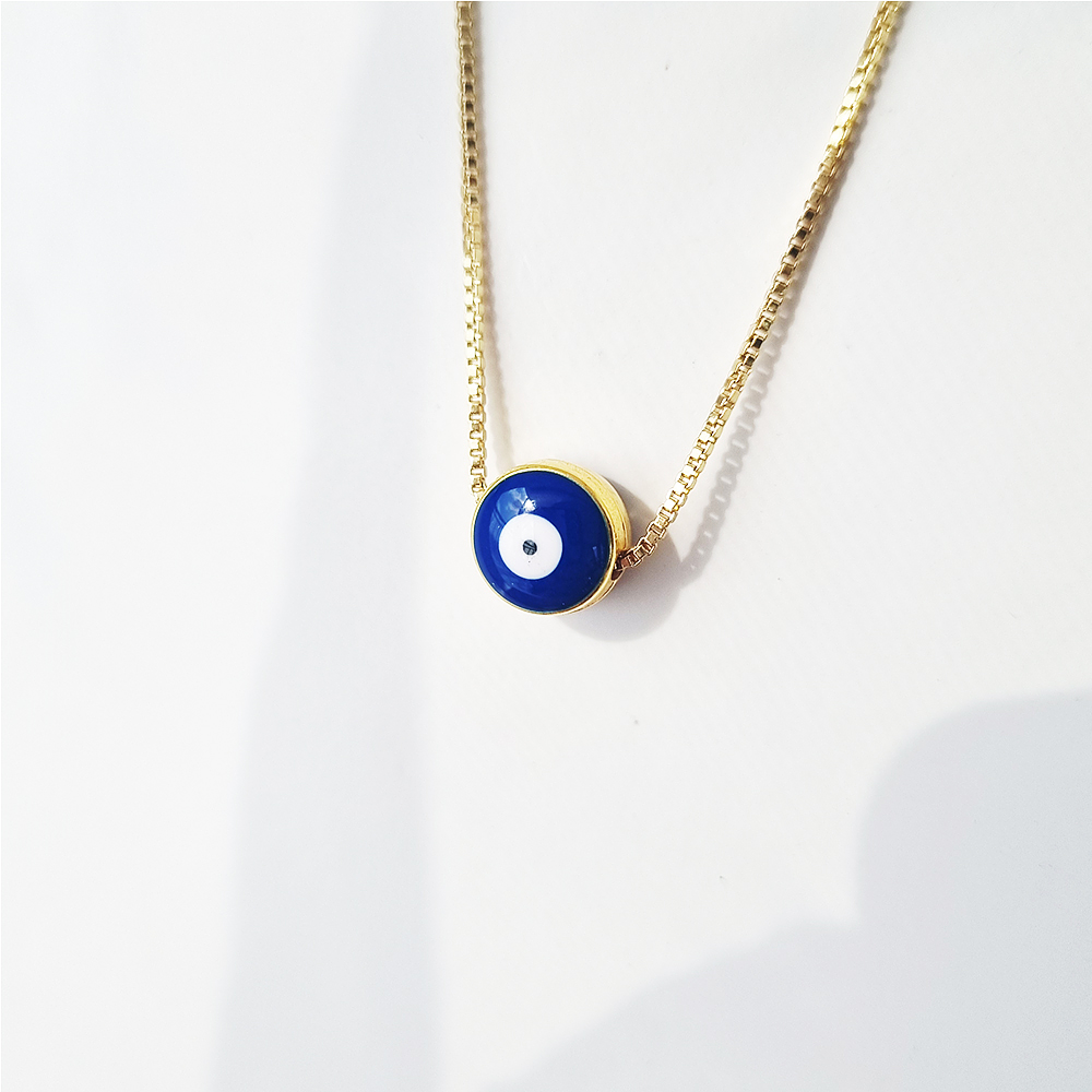 cadena ojo turco azul