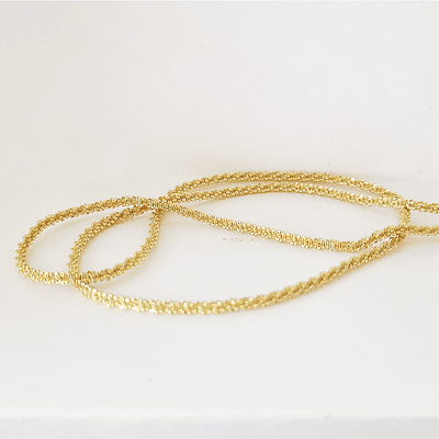 collar cordon dorado