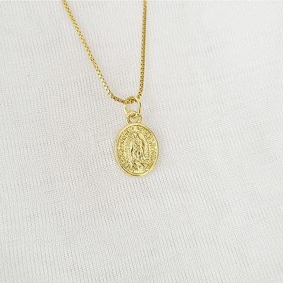CADENA MEDALLA VIRGEN GUADALUPE