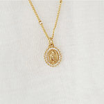 CADENA VIRGEN GUADALUPE BRILLANTE 