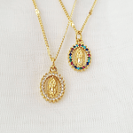 CADENA VIRGEN GUADALUPE COLORES