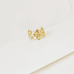 EARCUFF FLORES DORADAS
