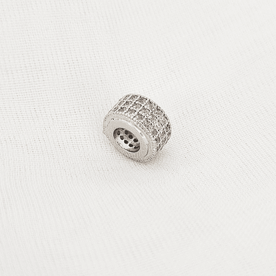 CHARM PANDOR ARO BRILLANTE PLATA