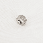 CHARM PANDOR ARO BRILLANTE PLATA