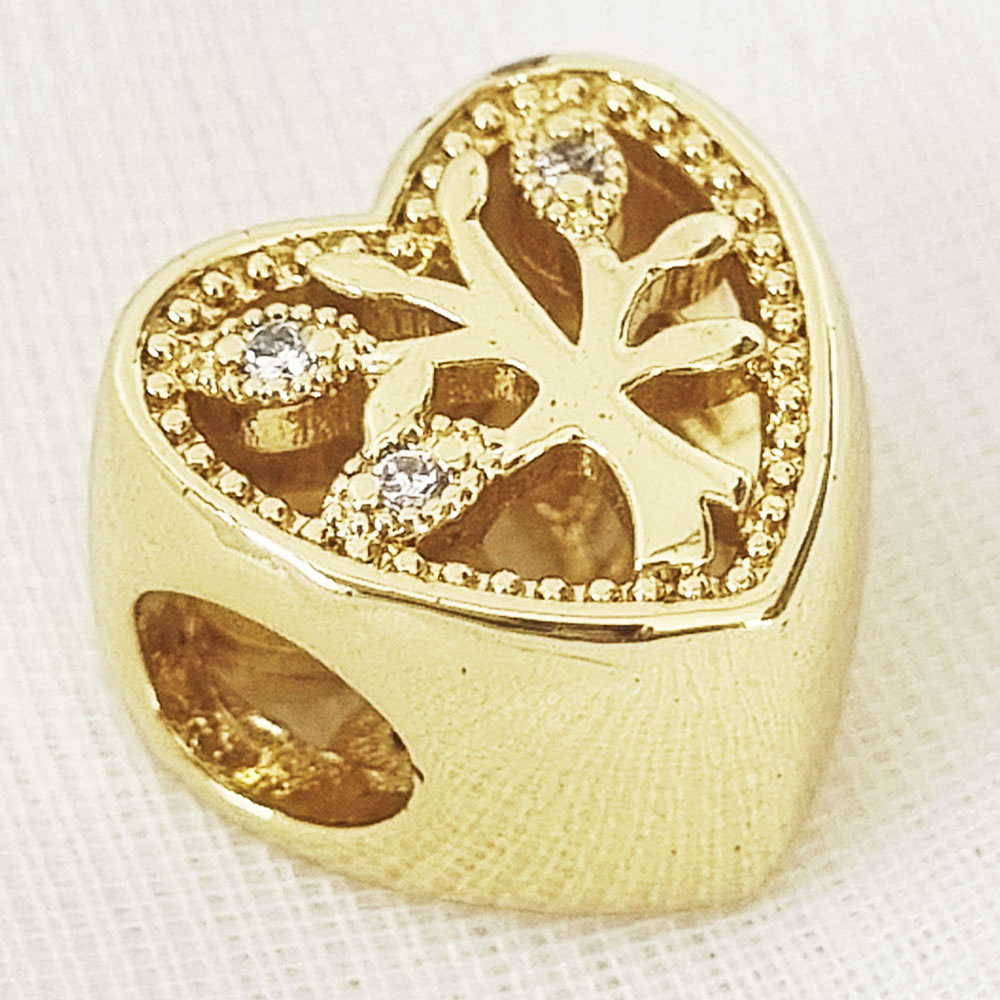 CHARM PANDOR CORAZON BRILLANTE