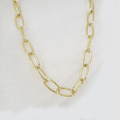 CADENA ESLABONES DORADOS