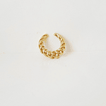 EARCUFF TRENZA DORADO