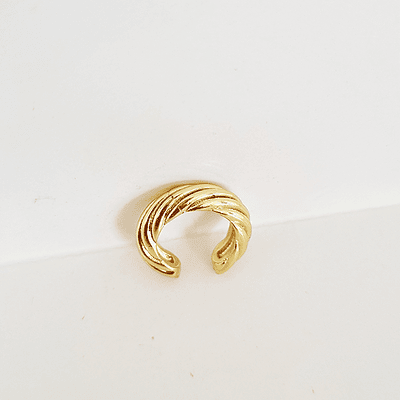 EARCUFF MELCOCHA DORADO