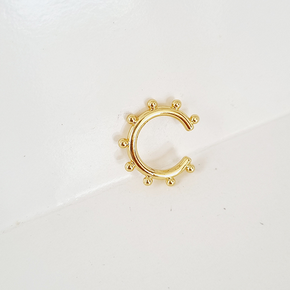 EARCUFF CORONA DORADO