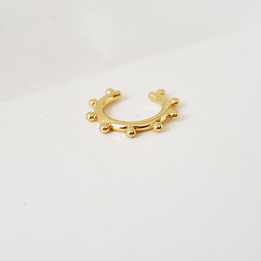 EARCUFF CORONA DORADO