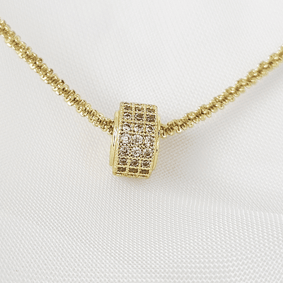 COLLAR PANDOR ARO BRILLANTE