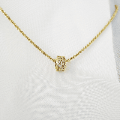 COLLAR PANDOR ARO BRILLANTE