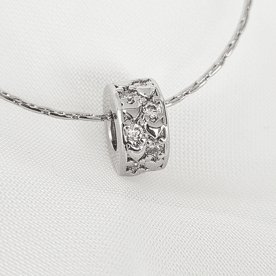 COLLAR PANDOR ARO PLATA