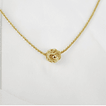 COLLAR PANDOR ARO CORAZON DORADO