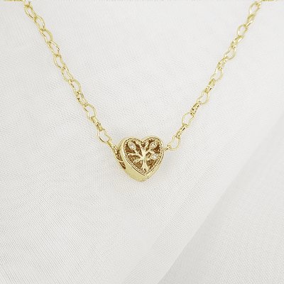 COLLAR PANDOR CORAZON BRILLANTE