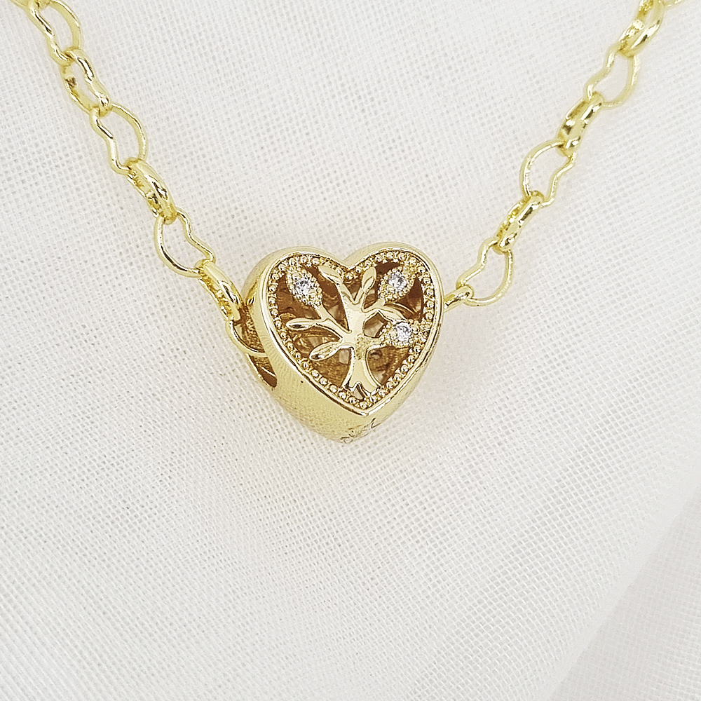 COLLAR PANDOR CORAZON BRILLANTE