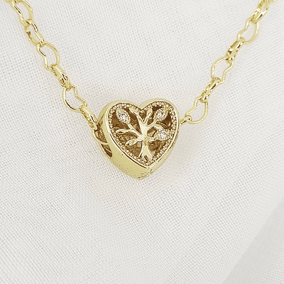 COLLAR PANDOR CORAZON BRILLANTE