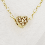 COLLAR PANDOR CORAZON BRILLANTE