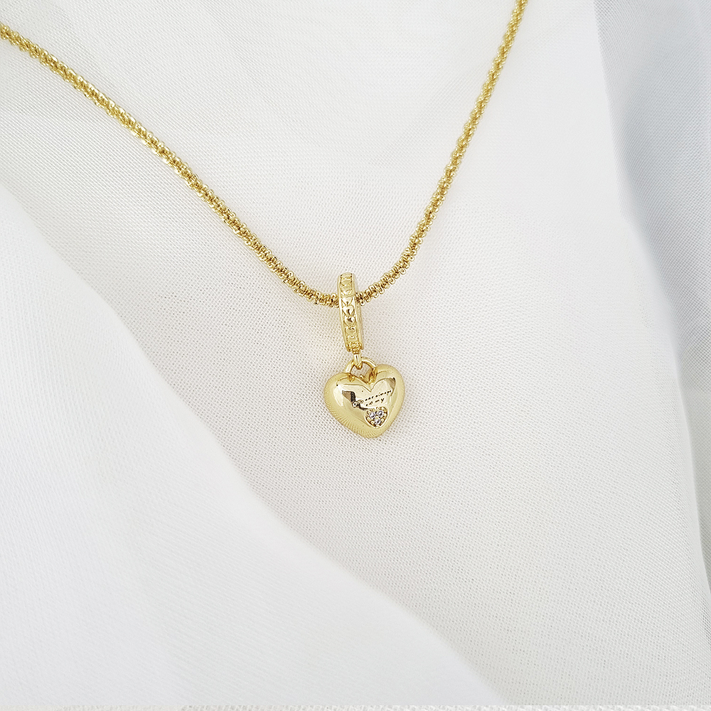 COLLAR PANDOR CORAZON COLGANTE