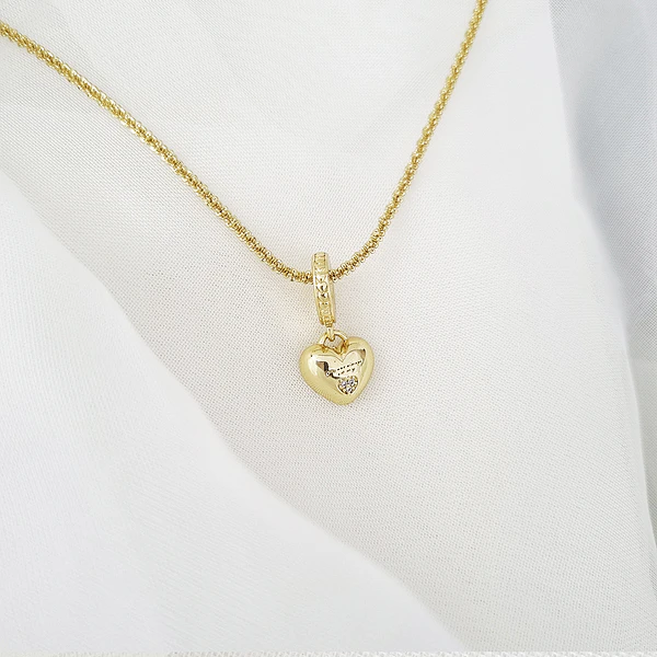 CADENA PANDOR CORAZON COLGANTE
