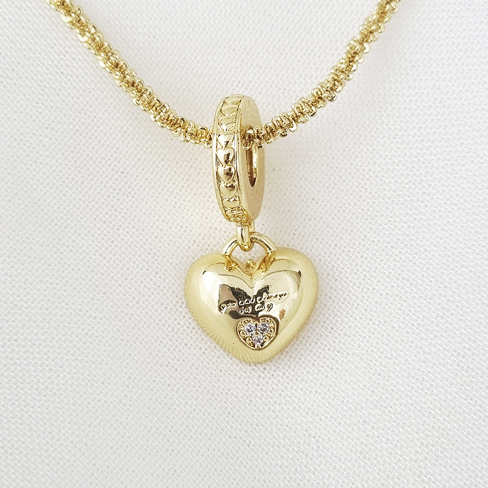 COLLAR PANDOR CORAZON COLGANTE