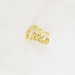 EARCUFF ESPIRAL DORADO
