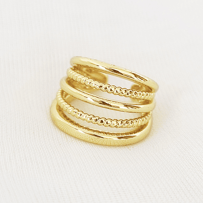 EARCUFF BOLILISA DORADA GRANDE