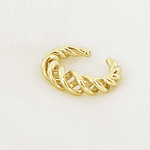 EARCUFF TRENZA DORADA