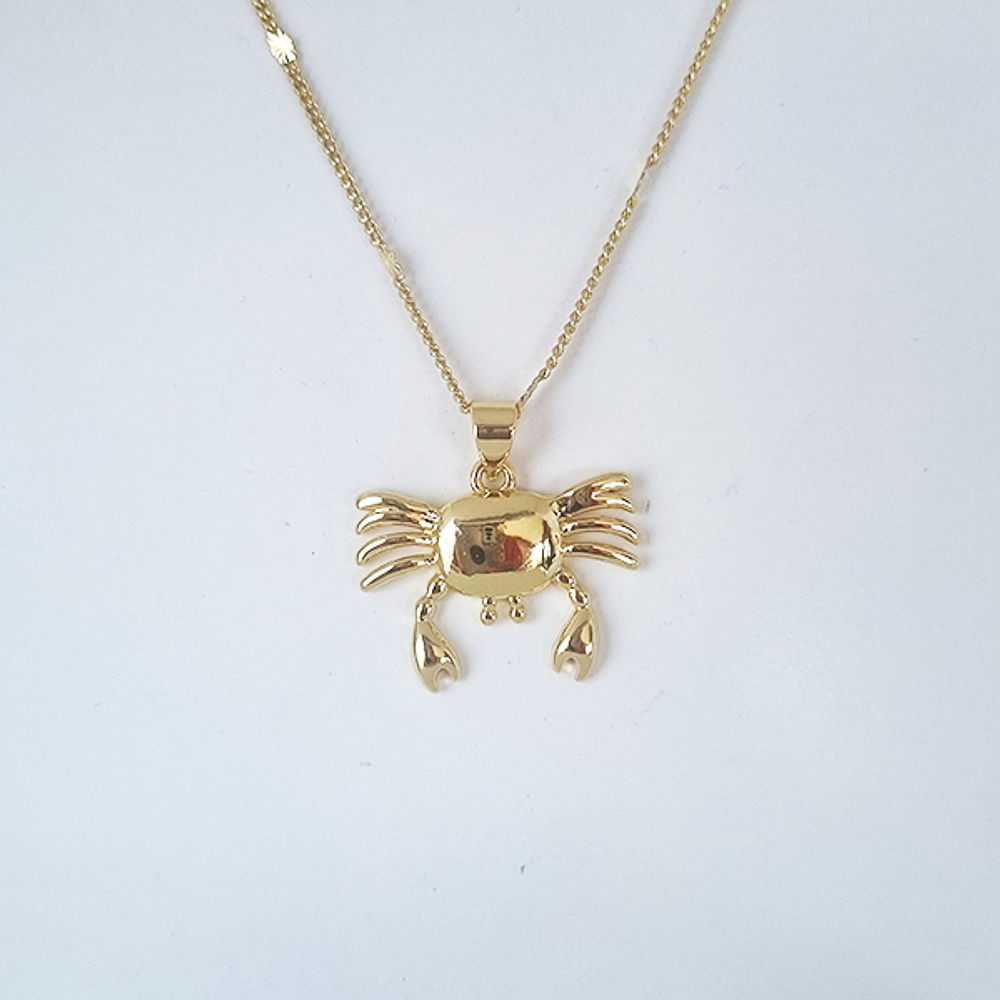 CADENA CANGREJO DORADO MAR