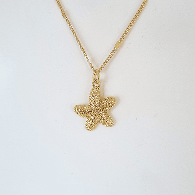 CADENA ESTRELLA MAR DORADA
