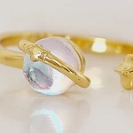 ANILLO UNIVERSO DORADO