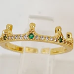 ANILLO CORONA VERDE