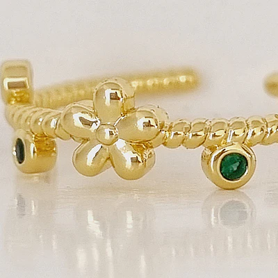 ANILLO MAR MARGARITA VERDE