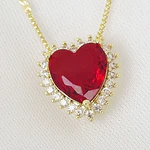 CADENA FESTA1 ROJO RUBI