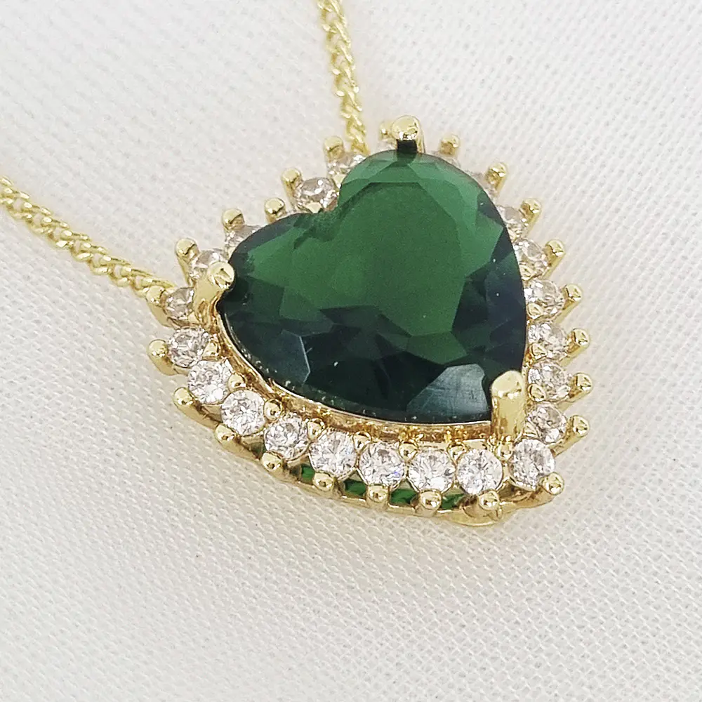 CADENA FESTA1 VERDE ESMERALDA