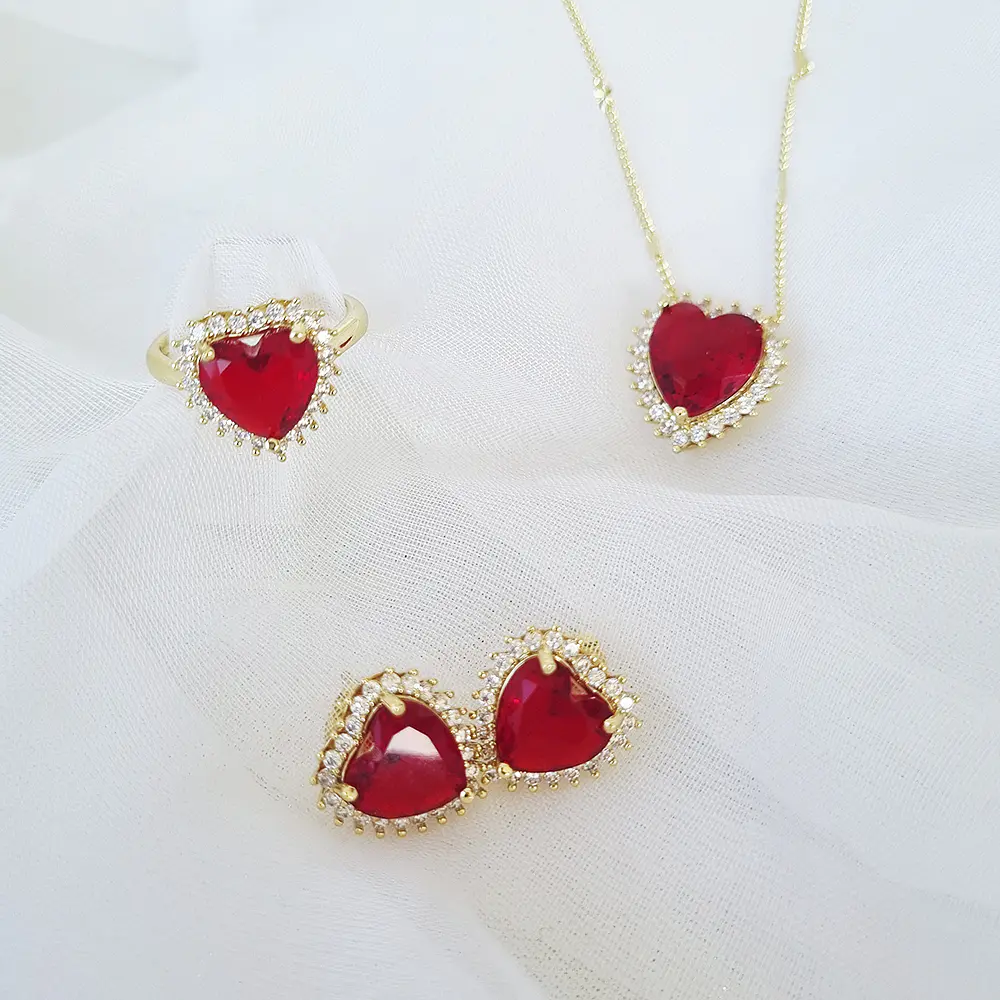 SET FESTA1 ROJO RUBI