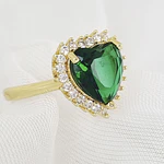 ANILLO FESTA1 VERDE ESMERALDA