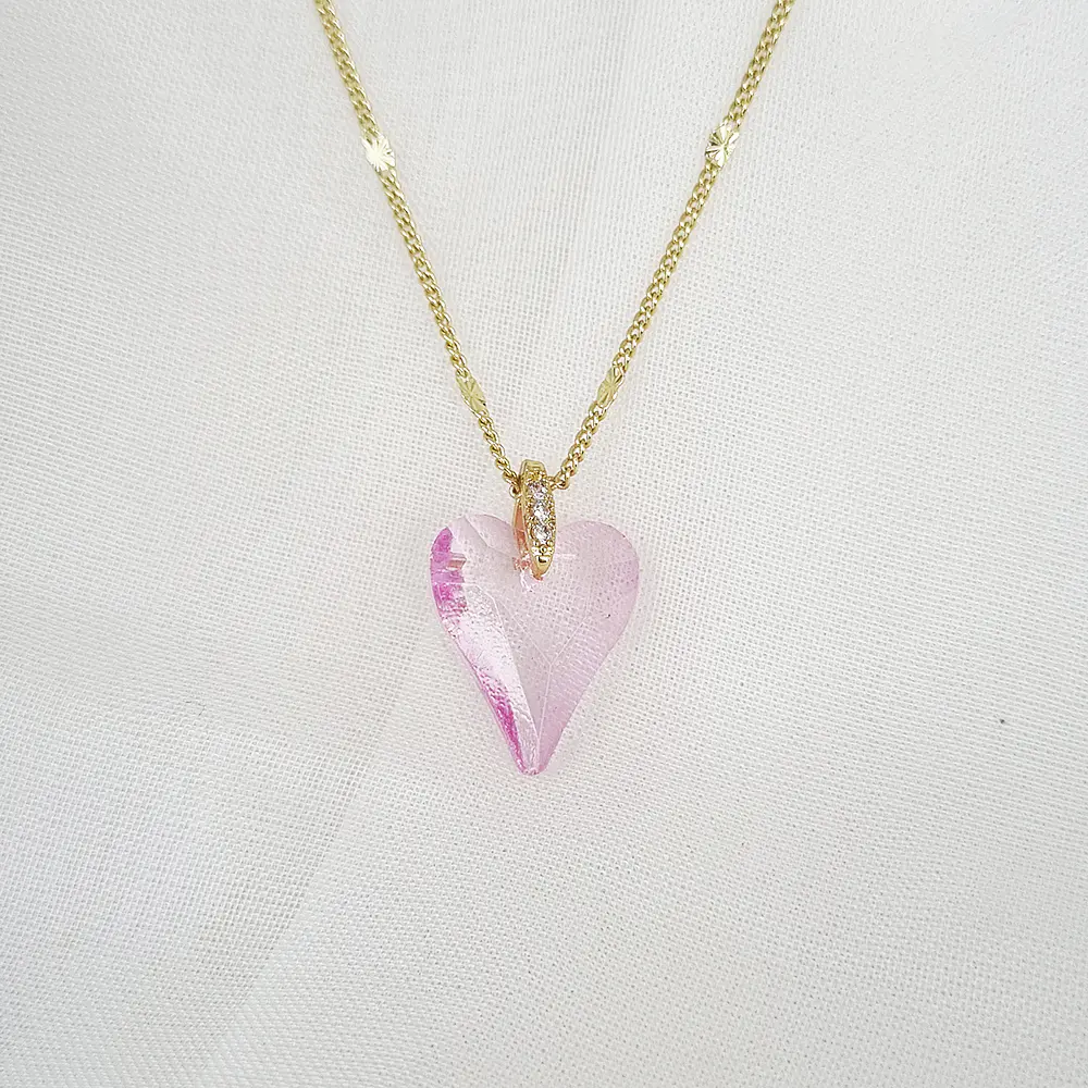 CADENA CORAZON PALOROSA