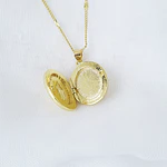 CADENA RELICARIO MILAGROSA BRILLANTE