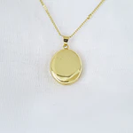 CADENA RELICARIO MILAGROSA BRILLANTE