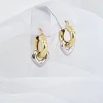 MINI AROS CORAZON COLGANTE