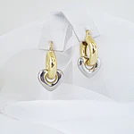 MINI AROS CORAZON COLGANTE