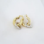 MINI AROS CORAZON COLGANTE