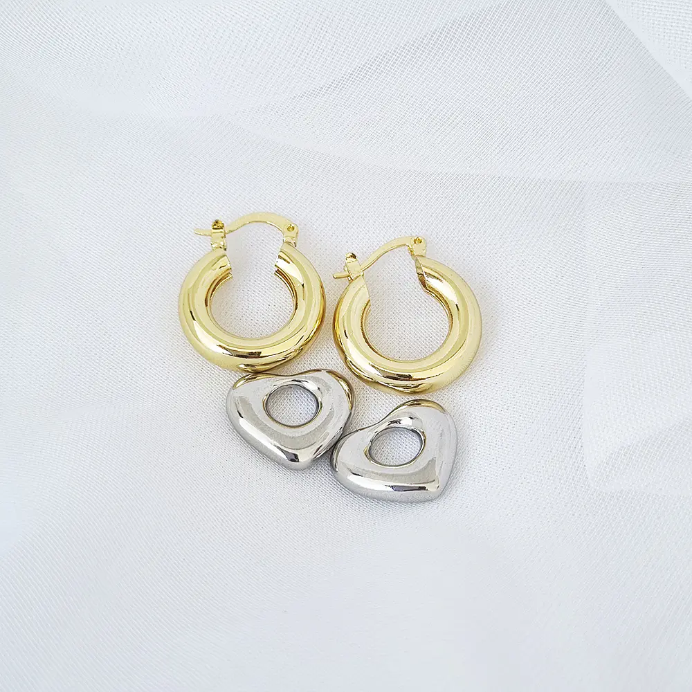 MINI AROS CORAZON COLGANTE