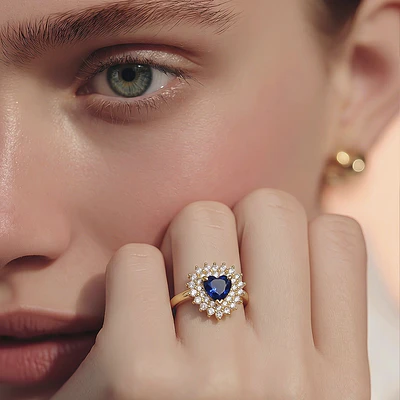 ANILLO FESTA AZUL MAR