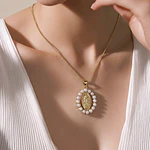 CADENA VIRGEN GUADALUPE PERLAS