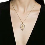 CADENA VIRGEN GUADALUPE CORAZON